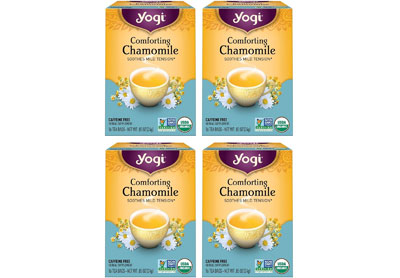 Image: Yogi Tea Comforting Chamomile Herbal Tea Bags (16 x 4 Pack)
