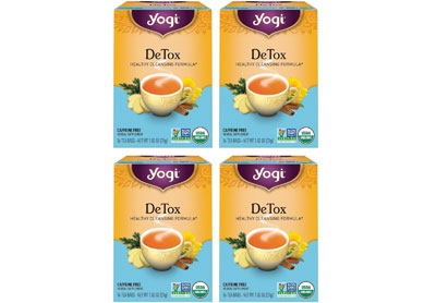 Image: Yogi Tea DeTox Herbal Tea Bags (16 x 4 Pack)