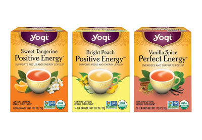 Image: Yogi Tea Energy Variety Packs (16 x 3 Pack)