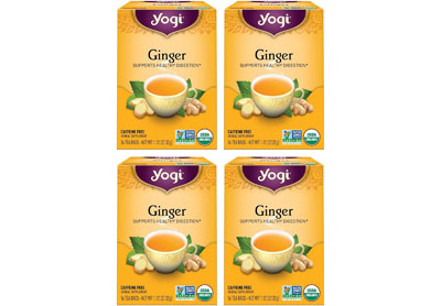 Image: Yogi Tea Ginger Herbal Tea Bags (16 x 4 Pack)