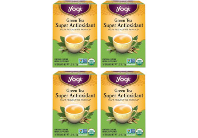 Image: Yogi Tea Green Tea Super Antioxidant Herbal Tea Bags (16 x 4 Pack)