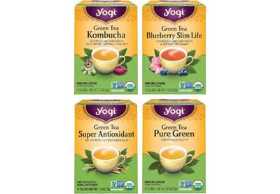 Image: Yogi Tea Green Tea Variety Packs (16 x 4 Pack)