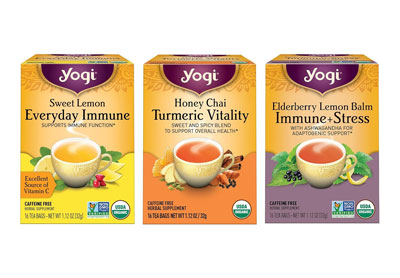 Image: Yogi Tea Immune Support Variety Packs (16 x 3 Pack)
