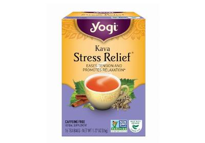 Image: Yogi Tea Kava Stress Relief Herbal Tea Bags (16 Count)