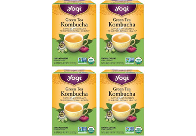 Image: Yogi Tea Kombucha Green Tea Bags (16 x 4 Pack)
