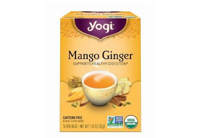 Image: Yogi Tea Mango Ginger Herbal Tea Bags (16 Count)