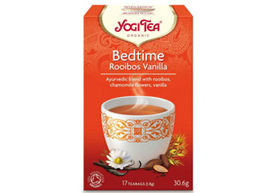Image: Yogi Tea Organic Bedtime Rooibos Vanilla Herbal Tea Bags (17 Count)
