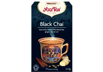 Image: Yogi Tea Organic Black Chai Tea Bags (17 Count)