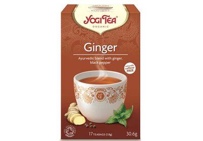 Image: Yogi Tea Organic Ginger Herbal Tea Bags (17 Count)