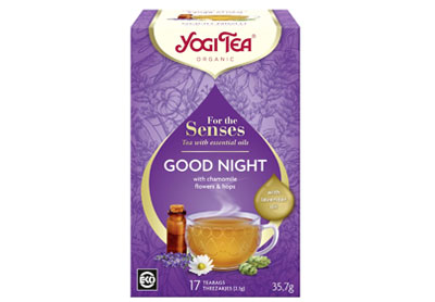 Image: Yogi Tea Organic Good Night For The Senses Herbal Tea Bags (17 Count)