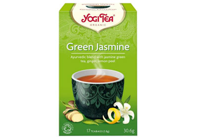 Image: Yogi Tea Organic Green Jasmine Tea Bags (17 Count)