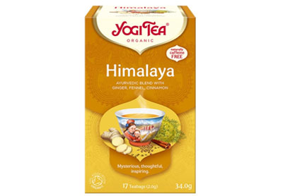 Image: Yogi Tea Organic Himalaya Herbal Tea Bags (17 Count)
