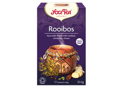 Image: Yogi Tea Organic Rooibos Herbal Tea Bags (17 Count)