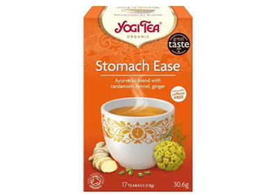 Image: Yogi Tea Organic Stomach Ease Herbal Tea Bags (17 Count)