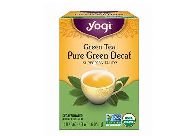 Image: Yogi Tea Pure Green Decaf Green Tea Bags (16 Count)