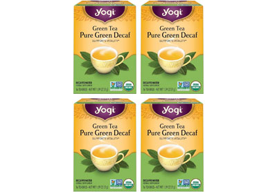 Image: Yogi Tea Pure Green Decaf Green Tea Bags (16 x 4 Pack)