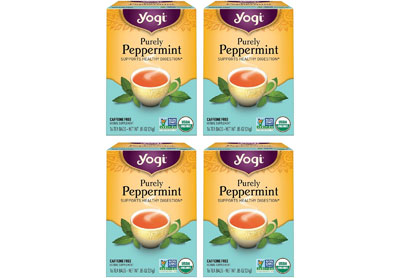 Image: Yogi Tea Purely Peppermint Herbal Tea Bags (16 x 4 Pack)
