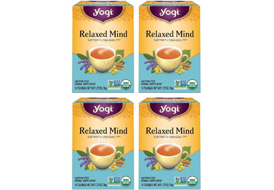 Image: Yogi Tea Relaxed Mind Herbal Tea Bags (16 x 4 Pack)