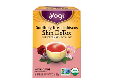 Image: Yogi Tea Skin DeTox Herbal Tea Bags (16 Count)