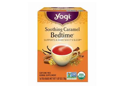 Image: Yogi Tea Soothing Caramel Bedtime Herbal Tea Bags (16 Count)