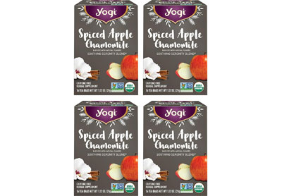 Image: Yogi Tea Spiced Apple Chamomile Herbal Tea Bags (16 x 4 Pack)