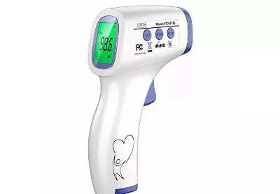 Image: LPOW HTD8813C Infrared Forehead Thermometer (by LPOW)