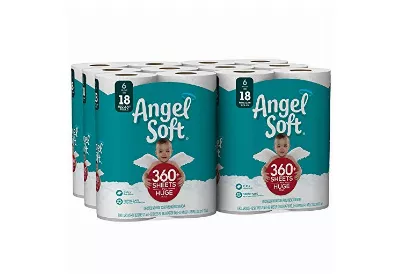 Image: Angel Soft 6 Huge Rolls Bathroom Tissue (by Angel Soft)