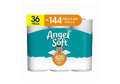 Image: Angel Soft Toilet Paper (36 Mega Rolls) (by Angel Soft)