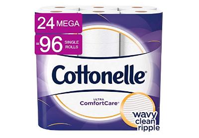 Image: Cottonelle Ultra Comfortcare Soft Toilet Paper (24 Mega Rolls) (by Cottonelle)