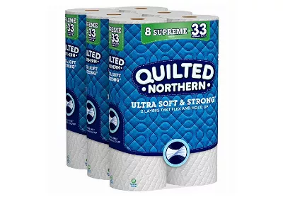 Image: Quilted Northern Ultra Soft and Strong Toilet Paper (24 Supreme Rolls) (by Quilted Northern)