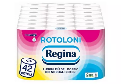 Image: Rolloloni Regina 42 Rolls Toilet Tissue Paper (by Regina)