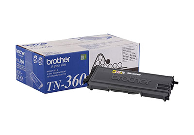 Image: Brother Genuine TN360 Black Toner Cartridge 2-pack