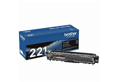 Image: Brother TN221 (TN221BK) Replacement Black Toner Cartridge 2500-Pages