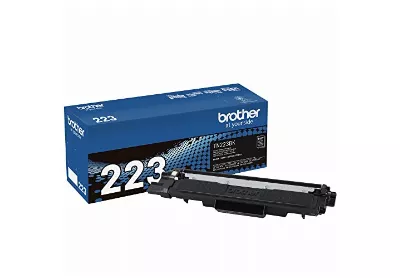 Image: Brother TN223BK Replacement Black Toner Cartridge 1400-Pages