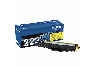 Image: Brother TN223Y Replacement Yellow Toner Cartridge 1300-Pages