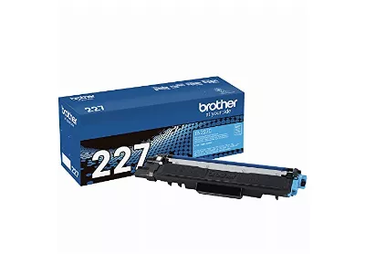 Image: Brother TN227C Replacement Cyan Toner Cartridge 2300-Pages