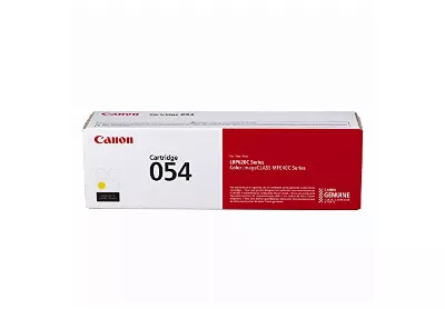 Image: Canon Genuine 054 (3021C001) Yellow Toner Cartridge 1200-Pages