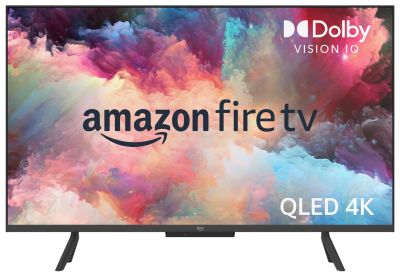 Image: Amazon 75-inch Omni QLED 4K UHD Dolby Vision IQ Smart Fire TV with Alexa