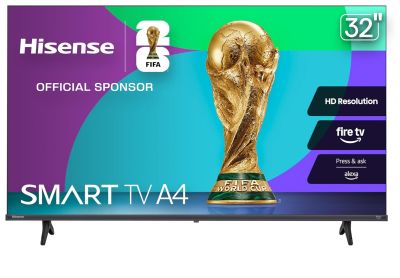 Image: Hisense 32-inch Class A4 Series HD Smart Fire TV (2025 Edition)