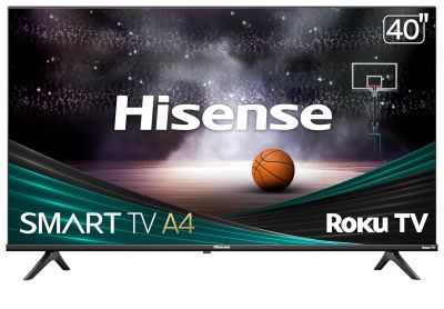 Image: Hisense 40-inch Class A4 Series Full HD Smart Roku TV (2024 Edition)