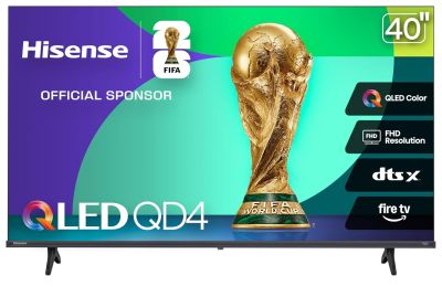 Image: Hisense 40‑inch QD4 Series QLED FHD Smart Fire TV (2025 Edition)