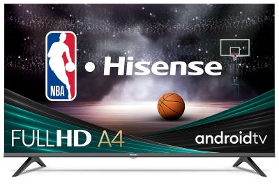 Image: Hisense 43-inch Class A4 Series FHD Smart Android TV (2022 Edition)