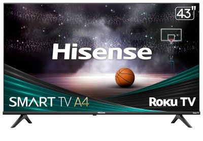 Image: Hisense 43-inch Class A4 Series Full HD Smart Roku TV (2024 Edition)
