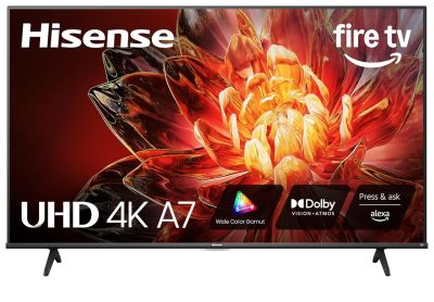 Image: Hisense 55-inch A7 Series 4K UHD Smart Fire TV (2025 Edition)
