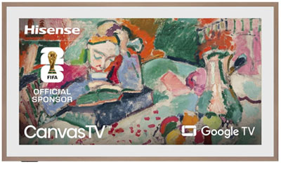 Image: Hisense 65-inch S7N CanvasTV Series QLED 4K UHD Smart Google TV (2025 Edition)