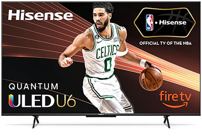 Image: Hisense 65-inch U6 Series ULED 4K UHD Smart Fire TV