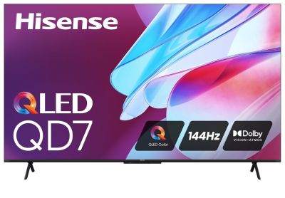 Image: Hisense 85-inch QD7 Series QLED 4K UHD Smart Google TV (2024 Edition)