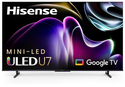 Image: Hisense 85-inch U7 Series Mini-LED ULED 4K UHD Smart Google TV (2023 Edition)