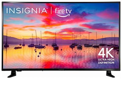 Image: Insignia 50-inch LED 4K UHD Smart Fire TV with Alexa