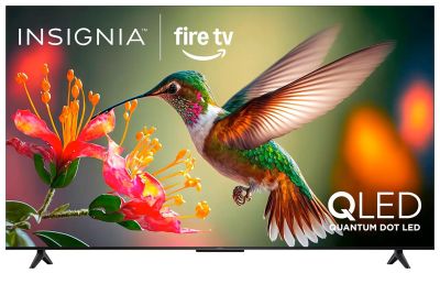 Image: Insignia 55-inch QF LED 4K UHD QLED Smart Fire TV with Alexa